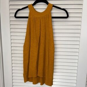 Madewell Halter Sleeveless Knit Sweater - Large